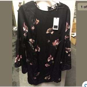 NWT Anyplace Floral Bell Dress Sz S